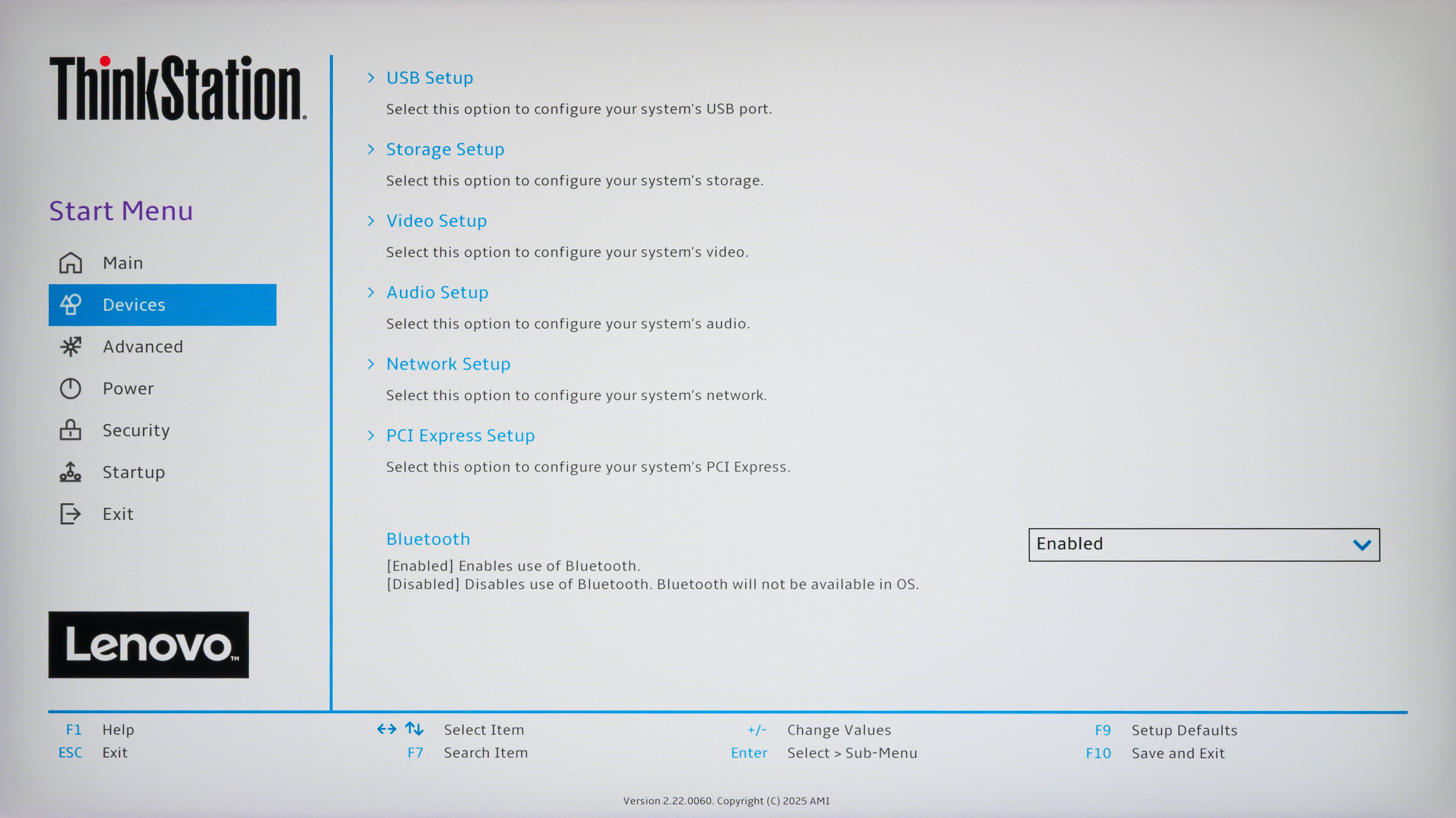 Devices主菜单 Devices主菜单