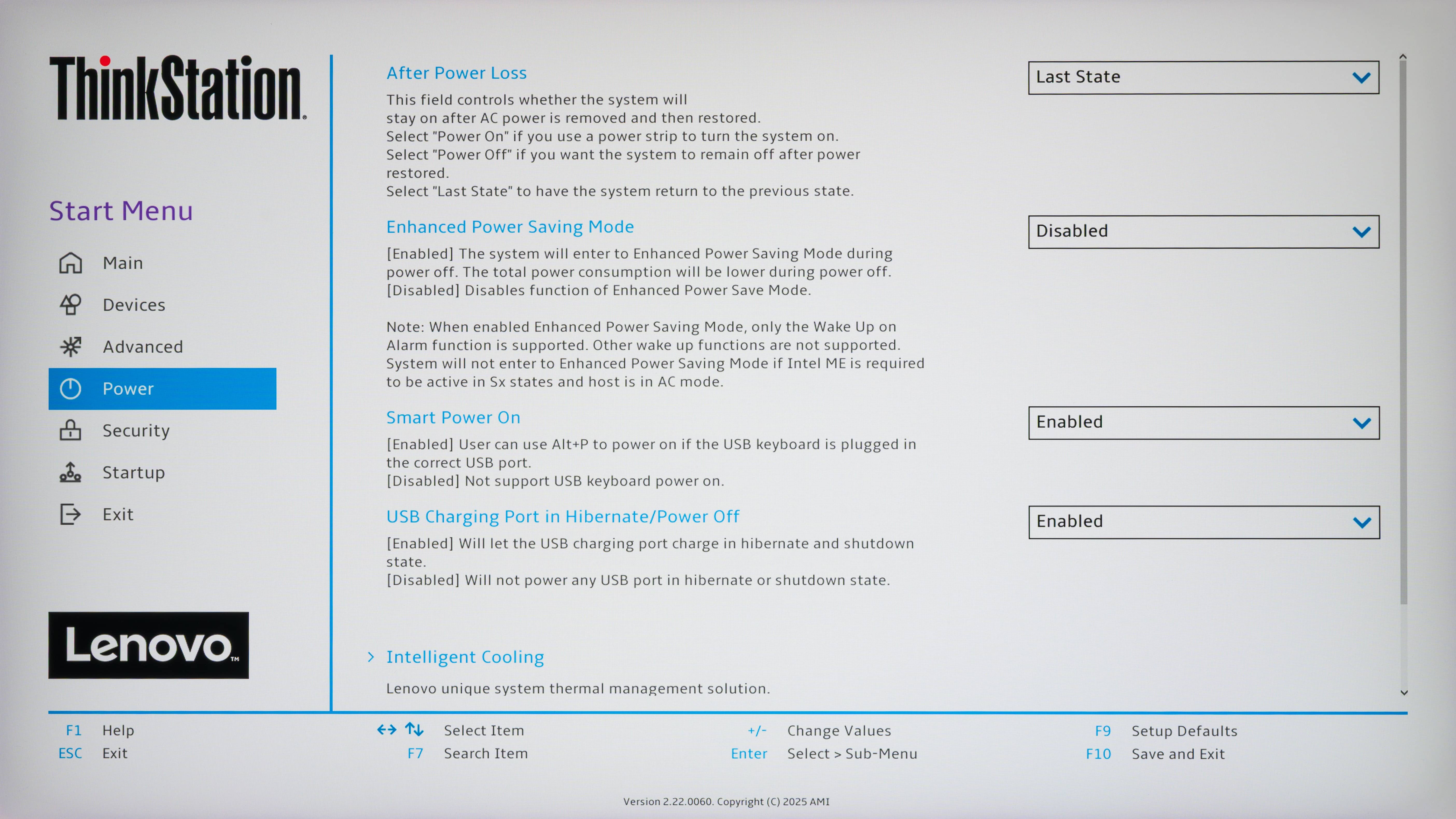 Power主菜单 Power主菜单