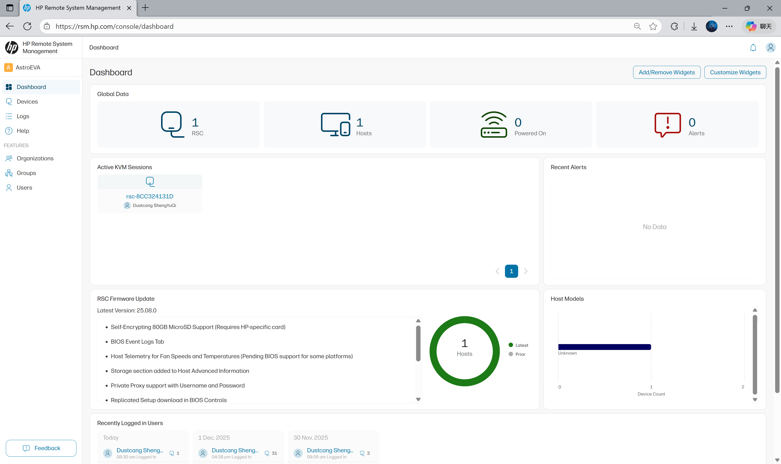 RSMdashboard RSMdashboard